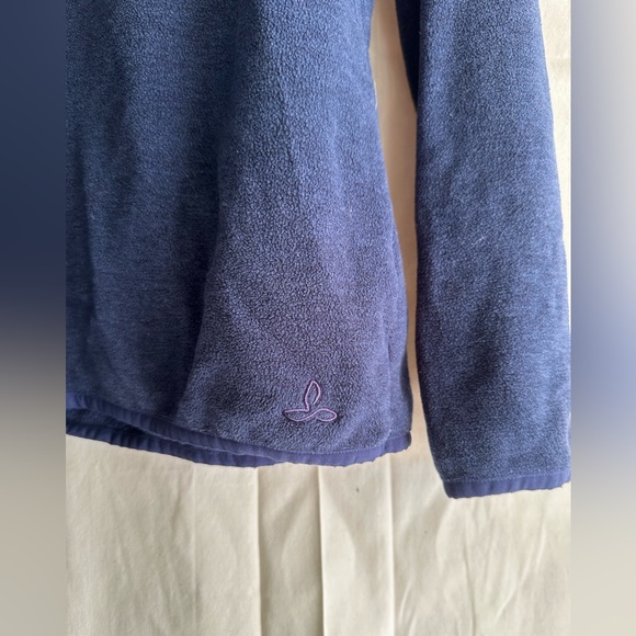 Prana Hoodie - Colorblock Blue Scallop - Picture 11 of 13